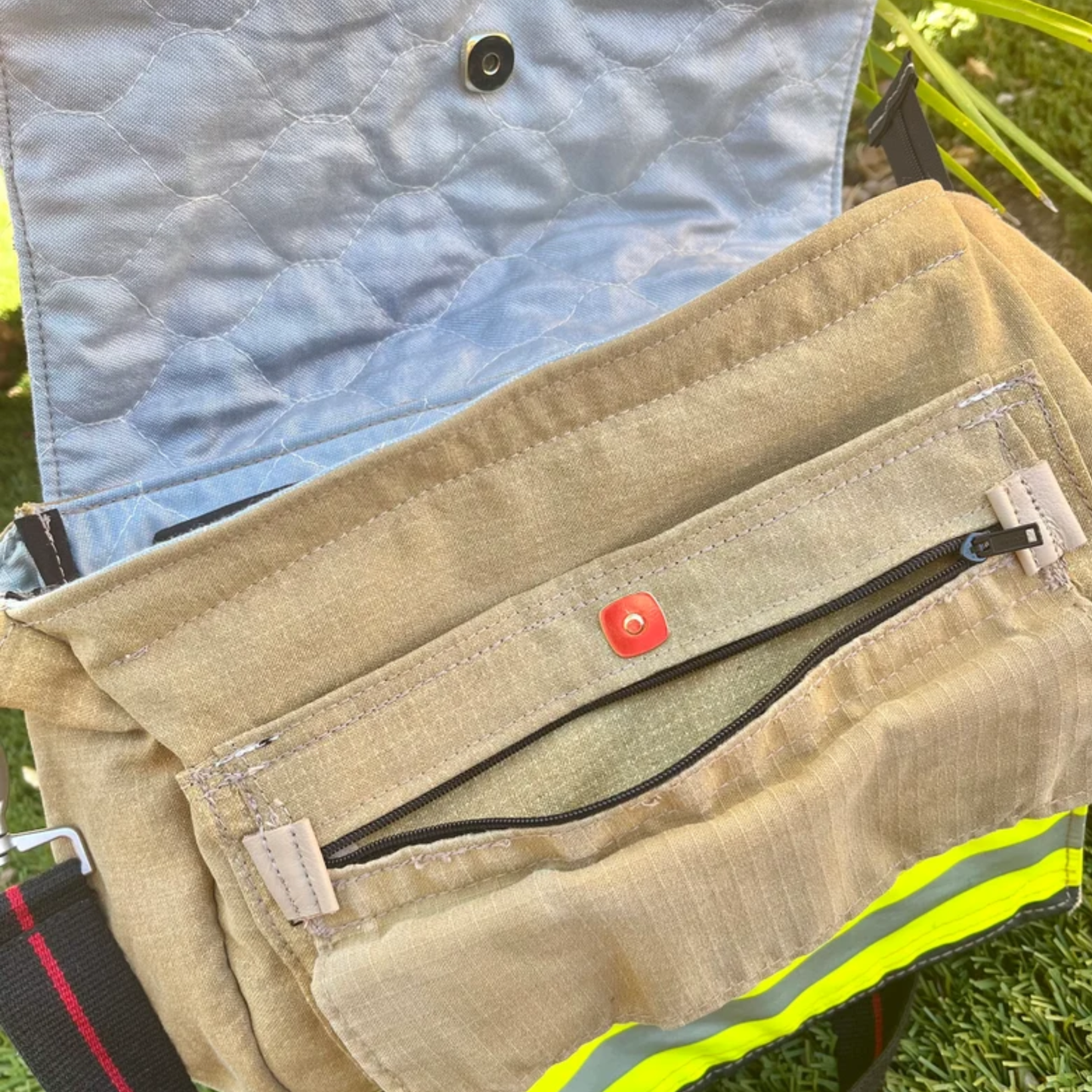 Firefighter Turnout Gear Messenger Bag