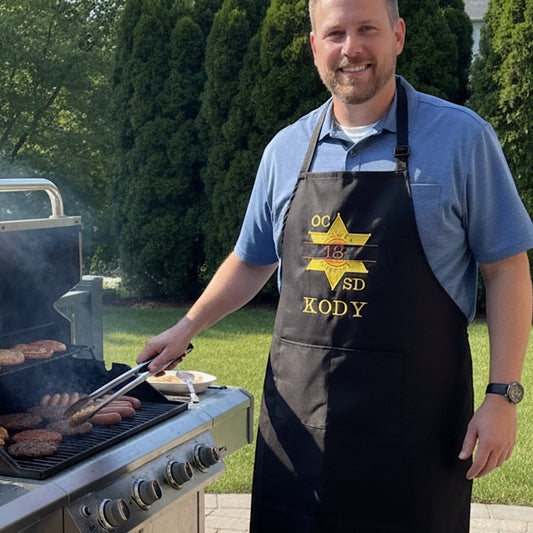 Sheriff Embroidered Apron