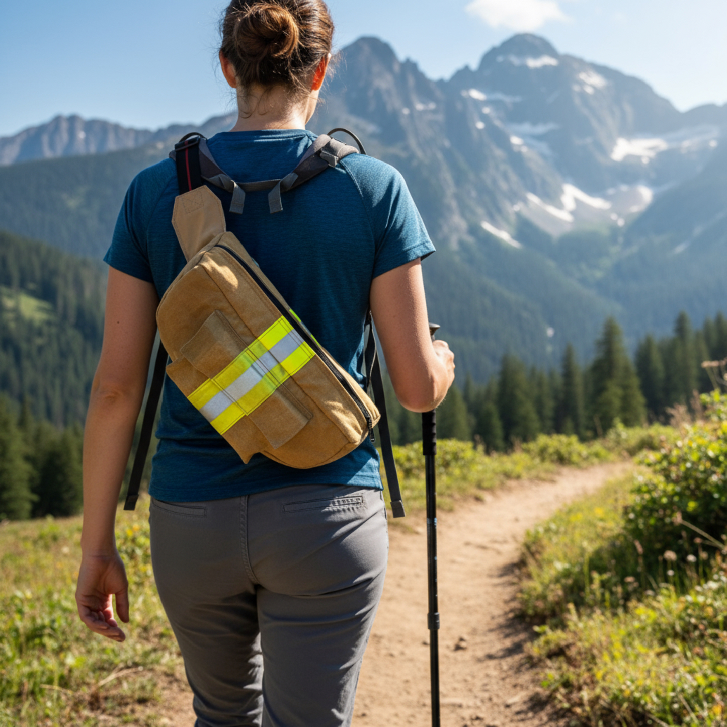 Fire Gear Hiking Fanny Pack Heavy Duty