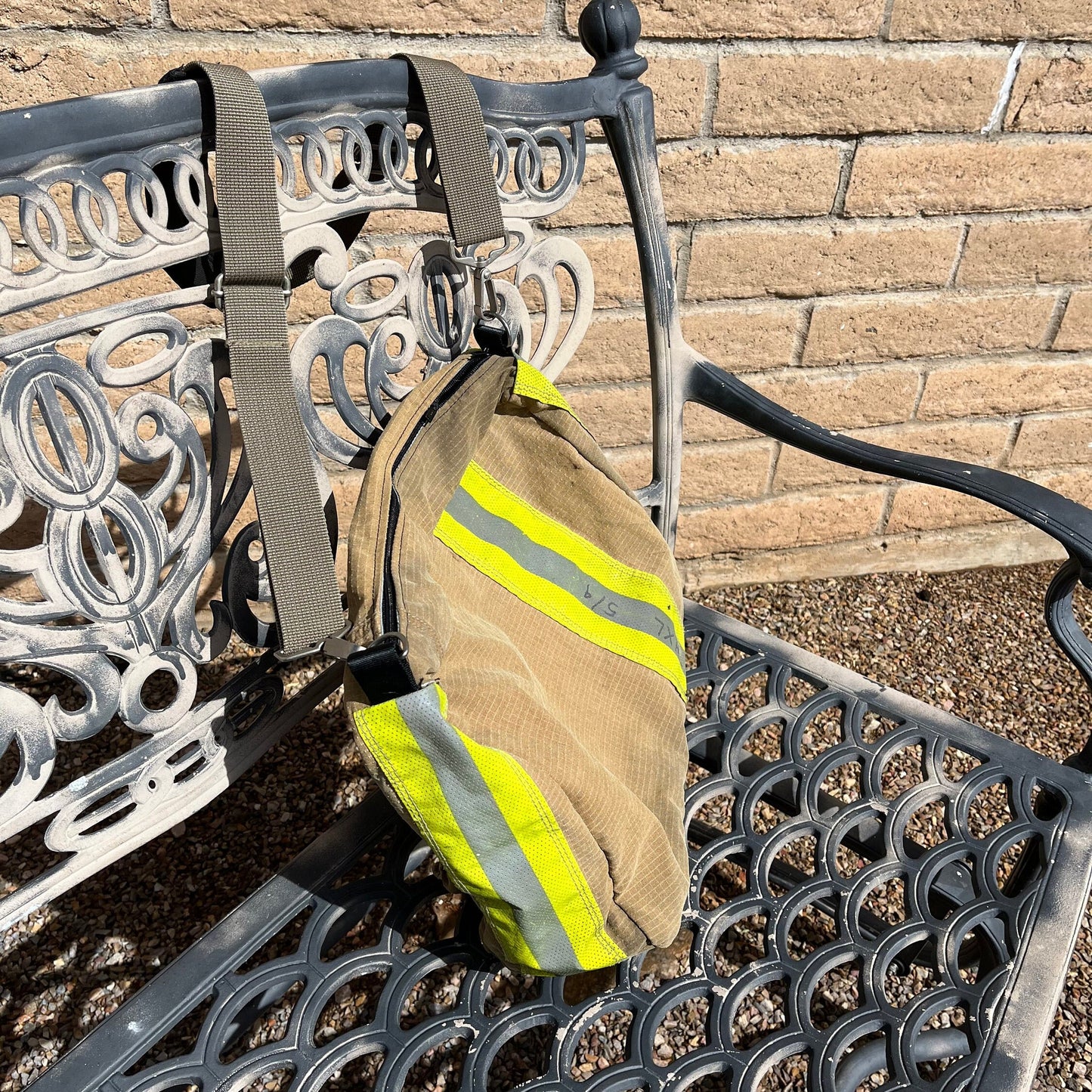 Firefighter Turnout Gear Messenger Bag- Unisex Laptop Bag