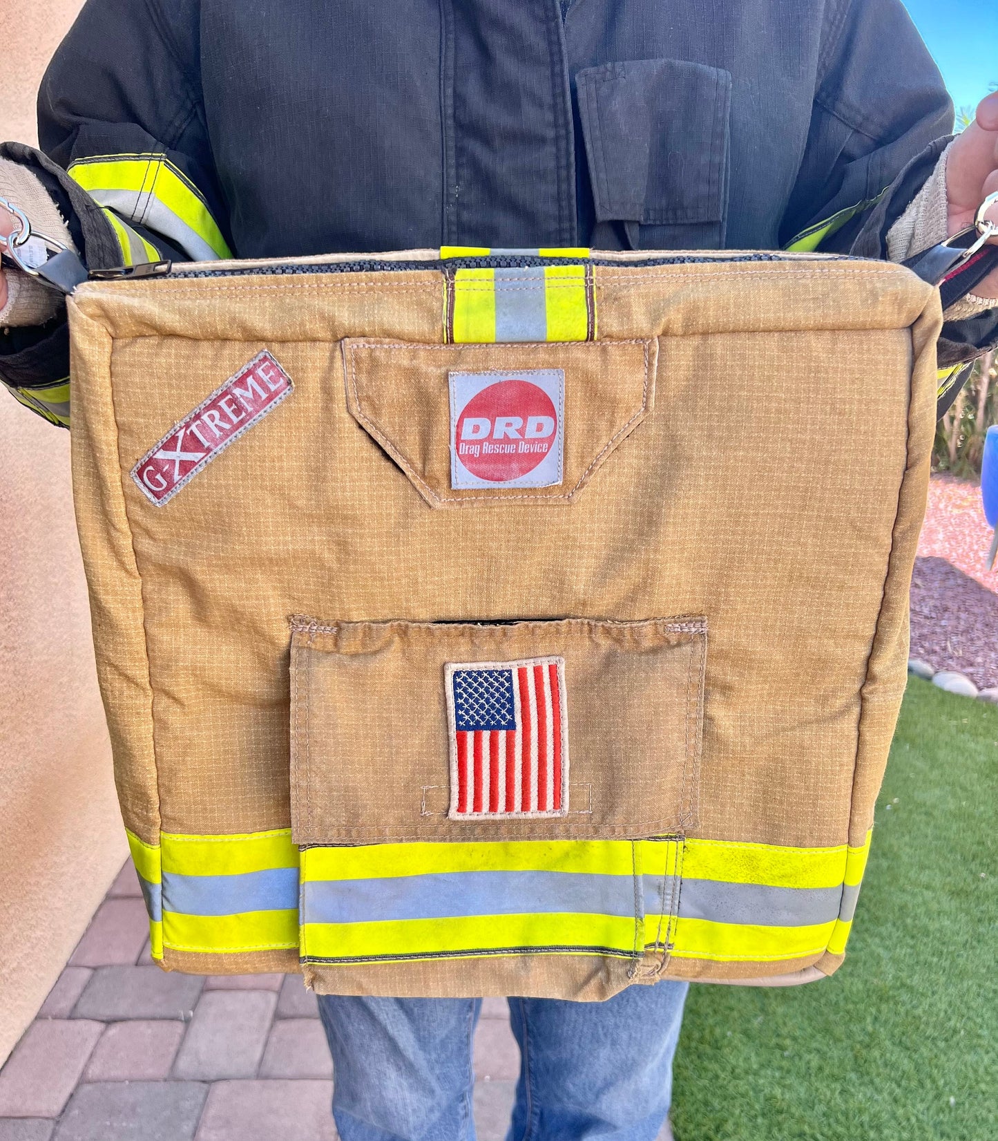 Fire Gear Commute Turnout Bag  Firefighter Equipment Sac