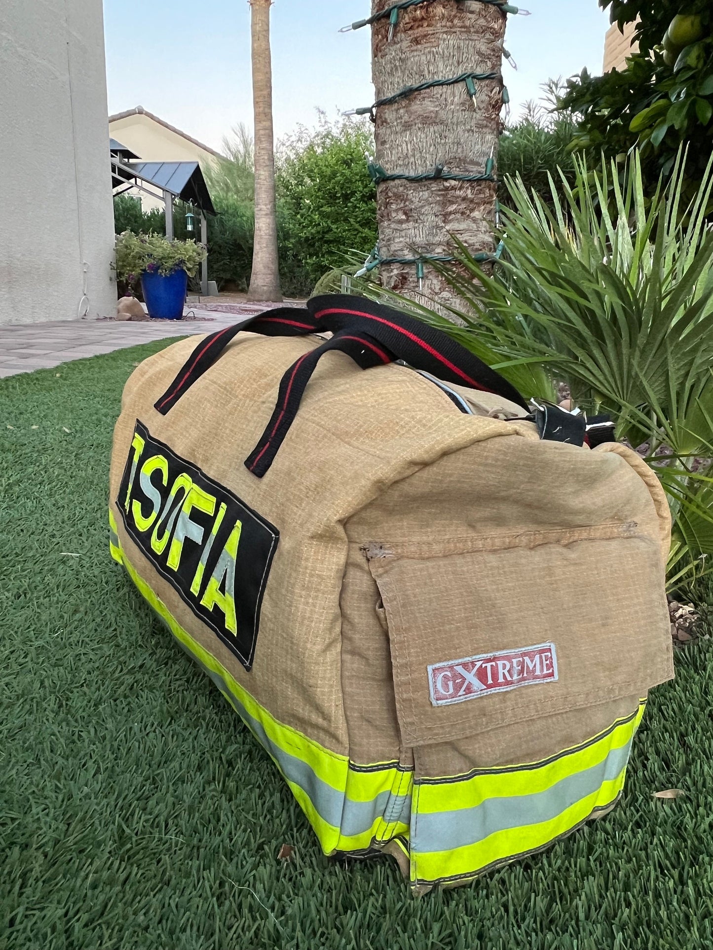 Service-Worn Turnout Gear Duffle Bag – One-of-a-Kind Build