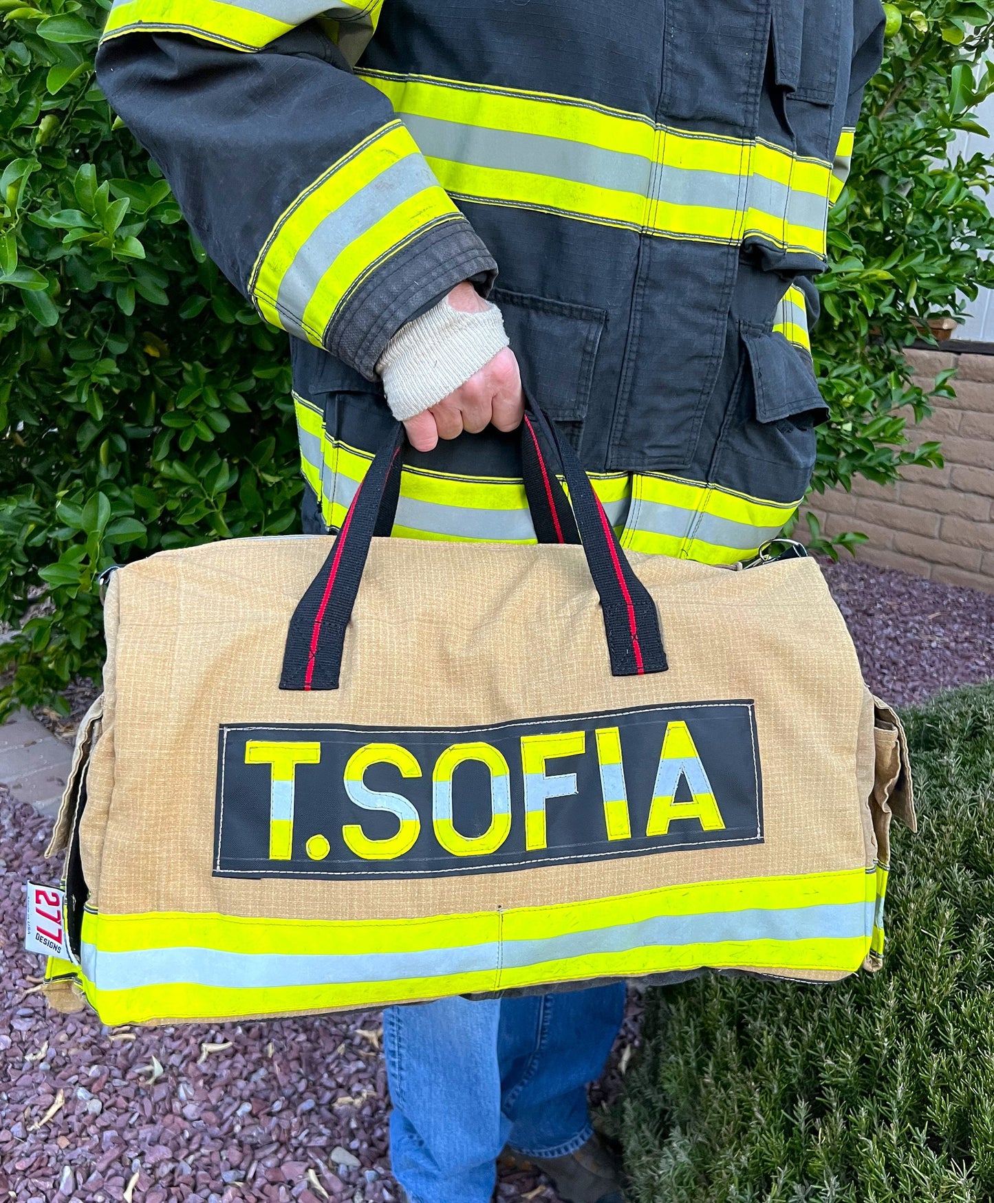Fire Department Turnout Gear Duffle Bag