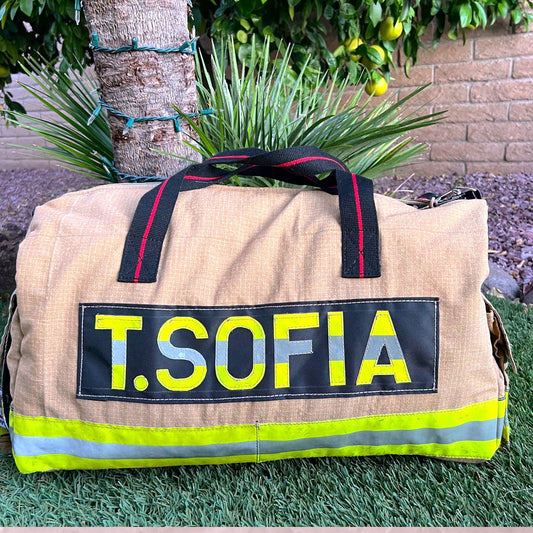 Service-Worn Turnout Gear Duffle Bag – One-of-a-Kind Build