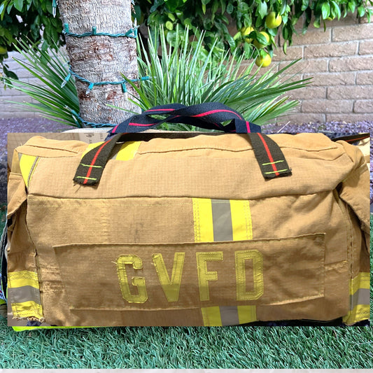 Firefighter Turnout Gear Duffle Bag – Personalized & Travel-Ready