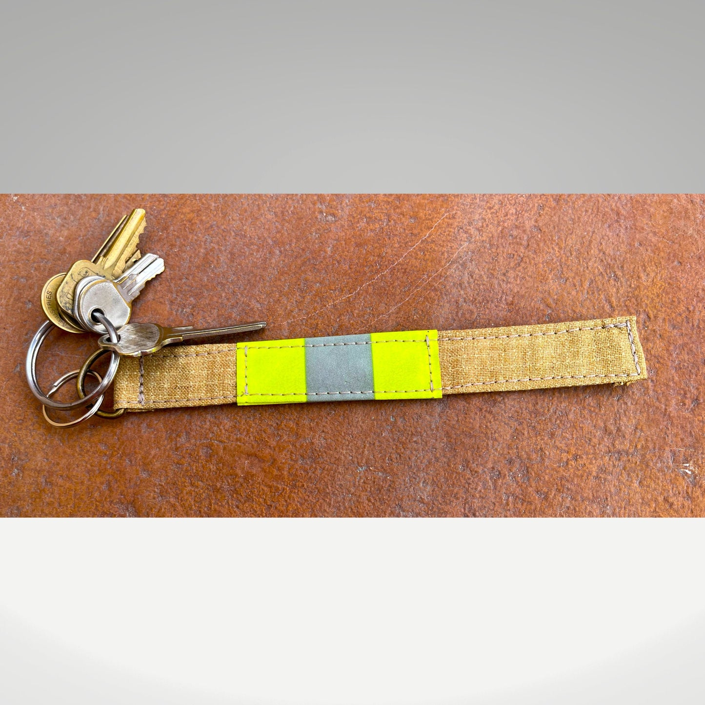 Firefighter Turnout Gear Keychain
