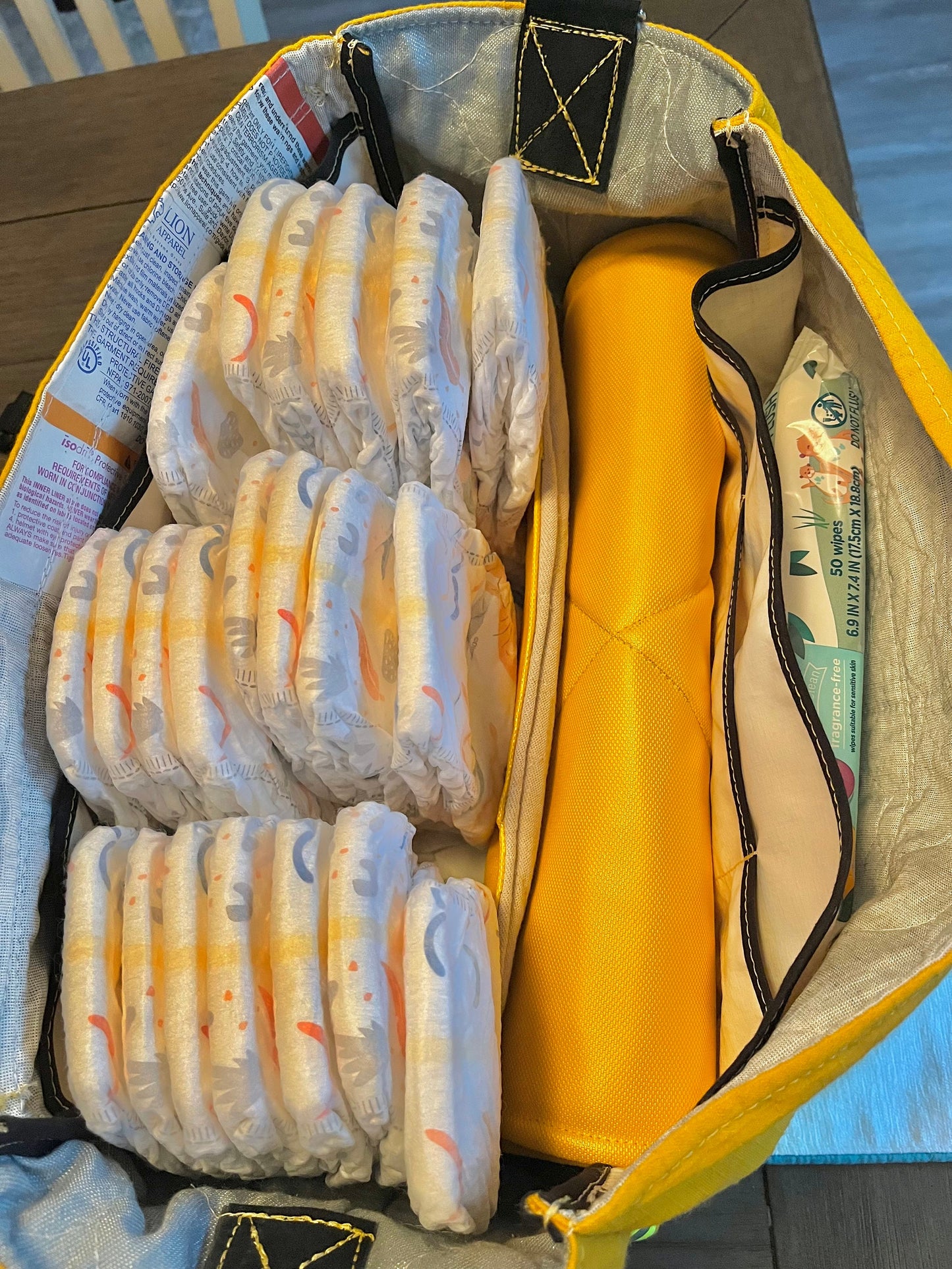 Firefighter Turnout Gear Diaper Bag
