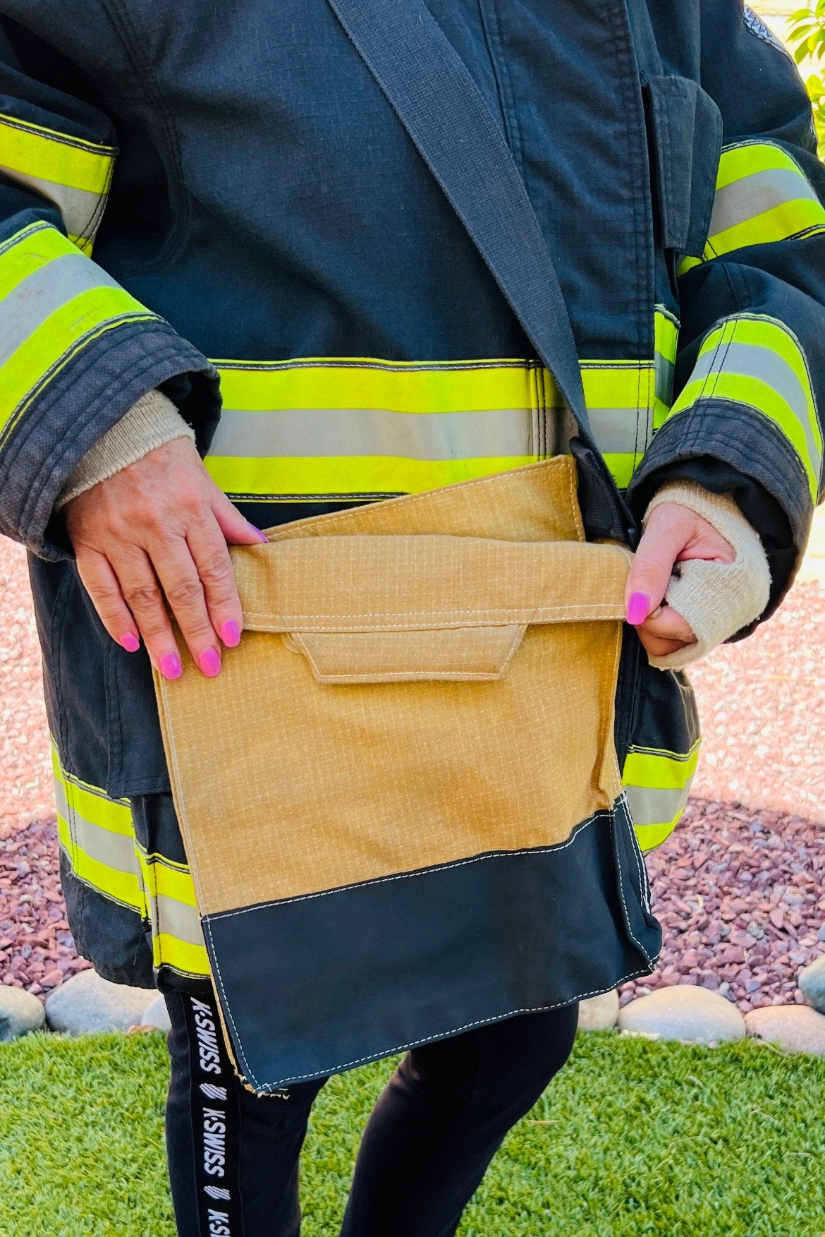 Pocket Bag Fire Gear Crossbody Sling Bag