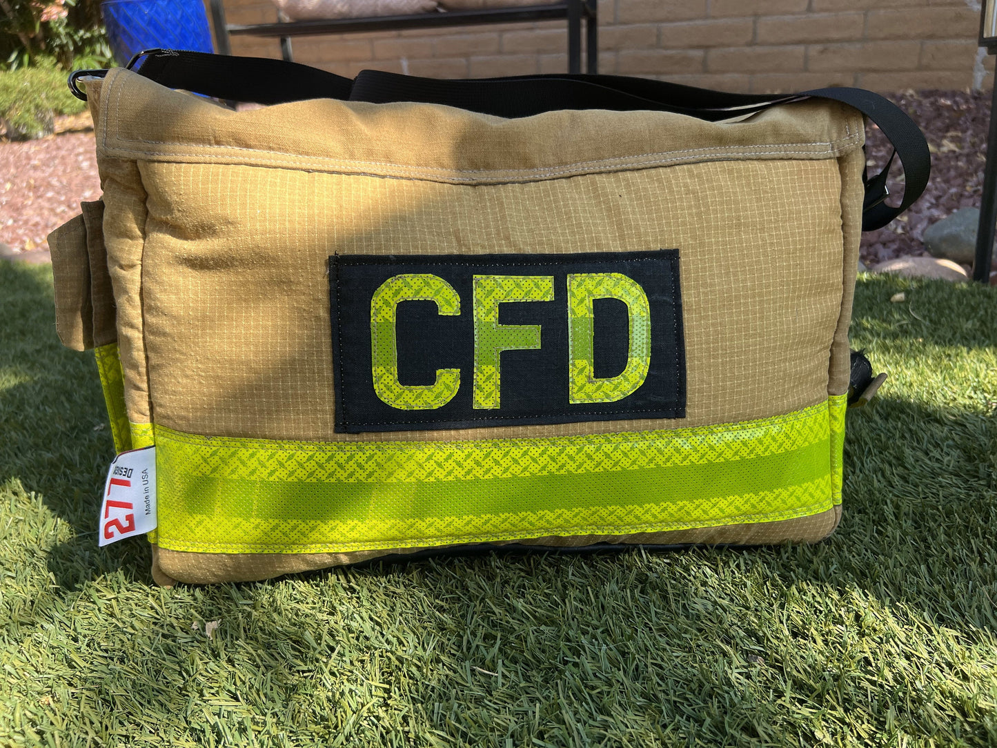 Custom Firefighter Shoulder Bag Messenger Style