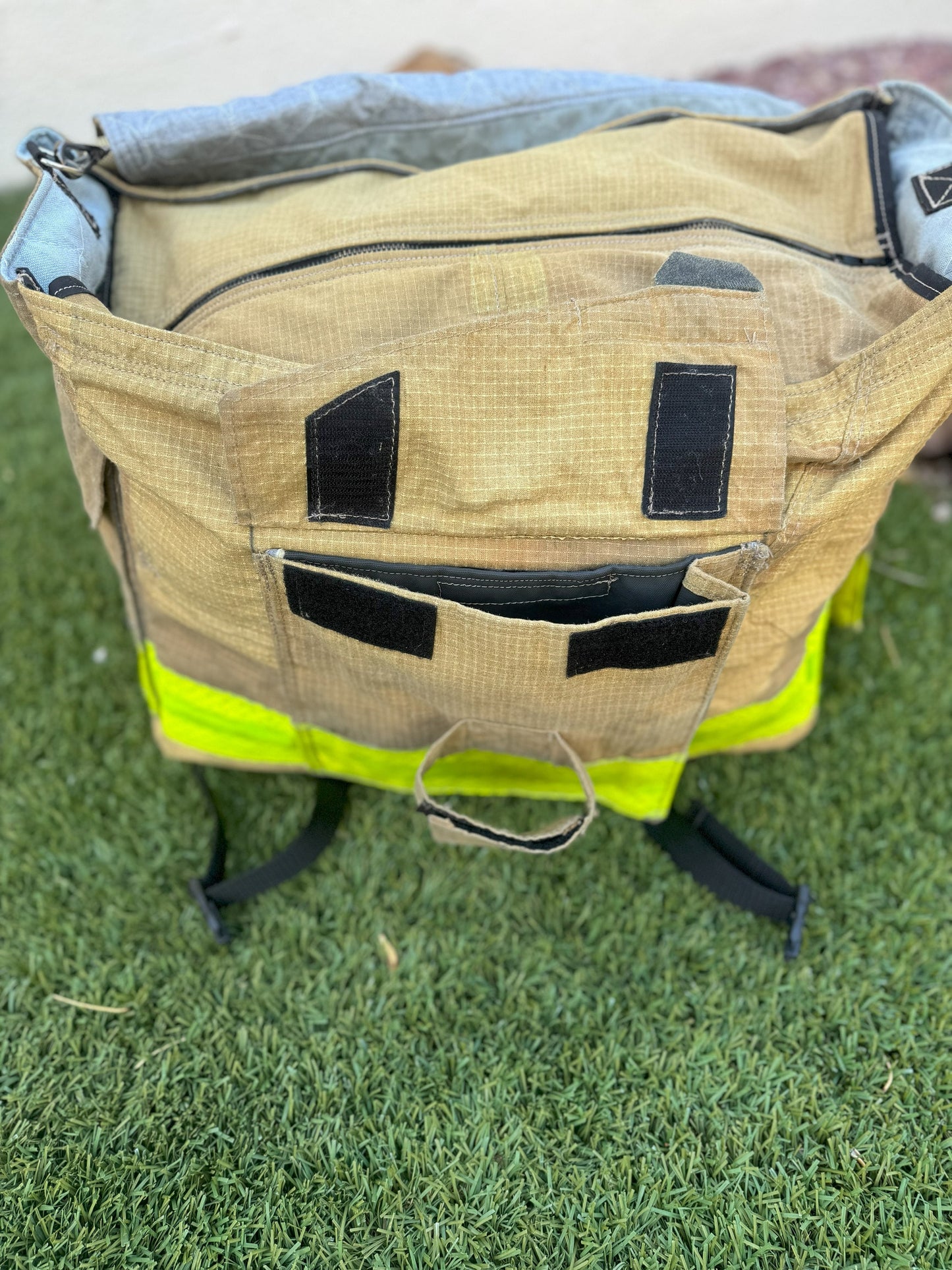 Upscale Firefighter Gear Laptop Bag Business Spacious Handbag