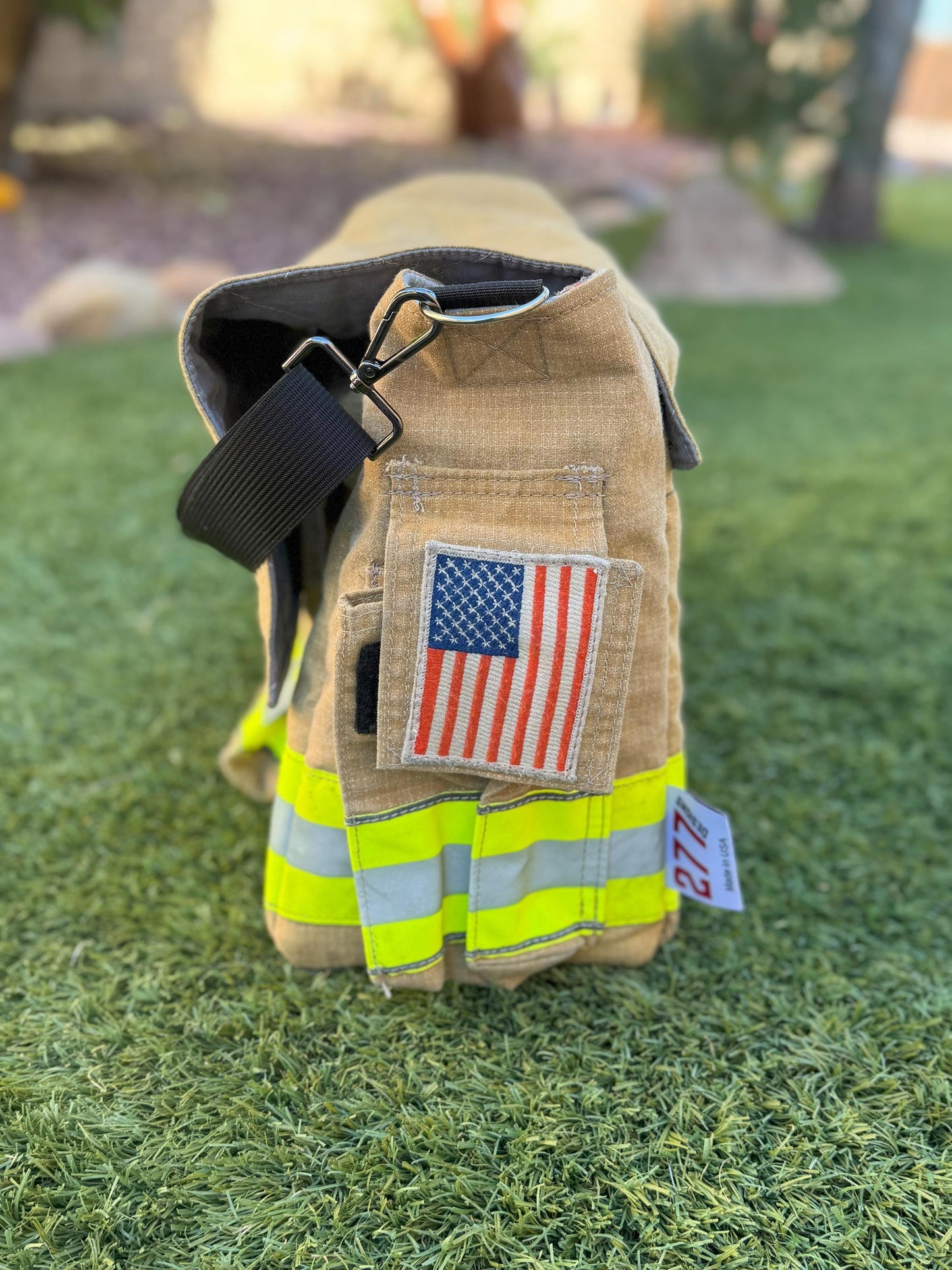 Firefighter Turnout Gear Messenger Bag