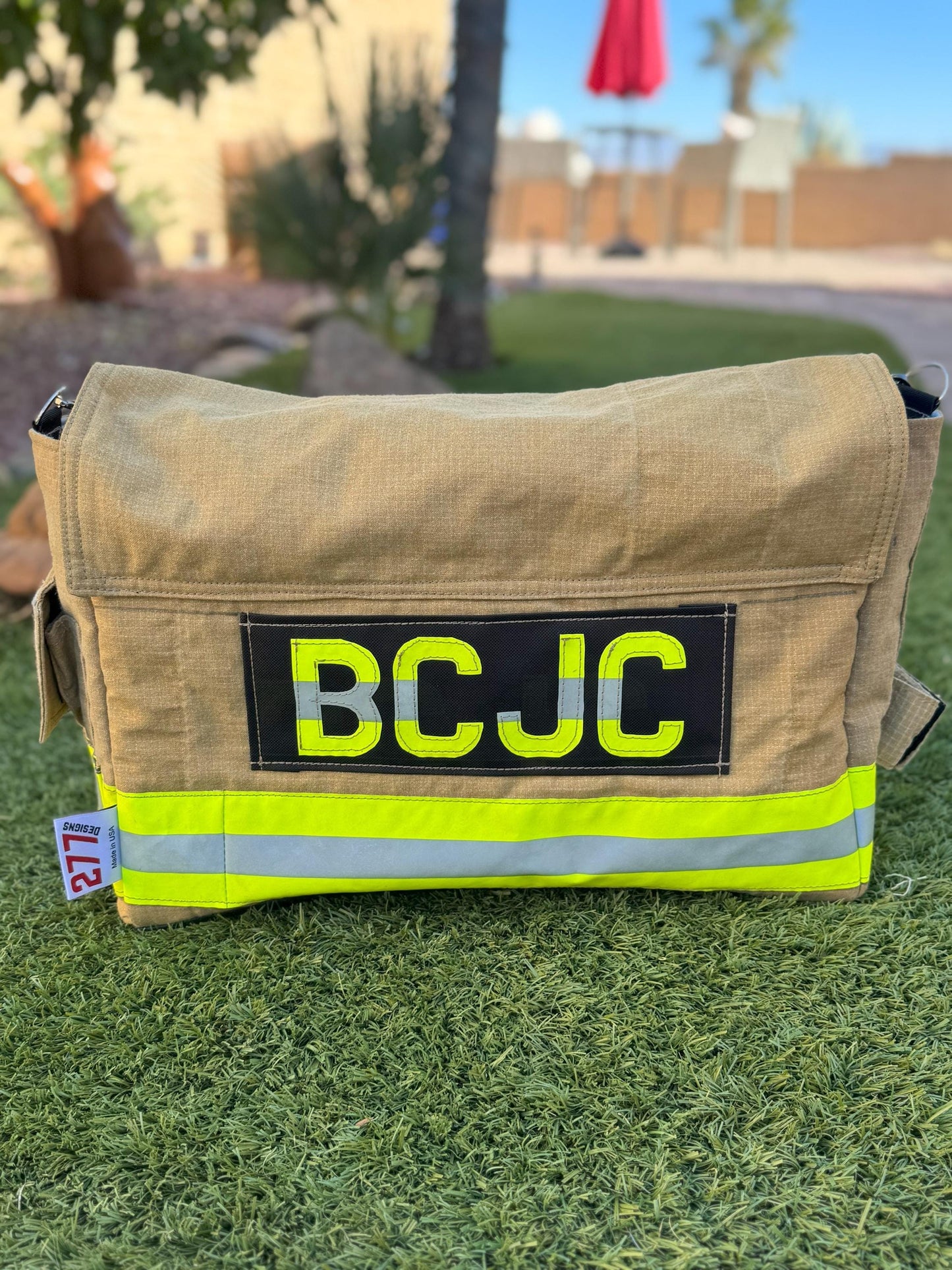 Firefighter Turnout Gear Messenger Bag