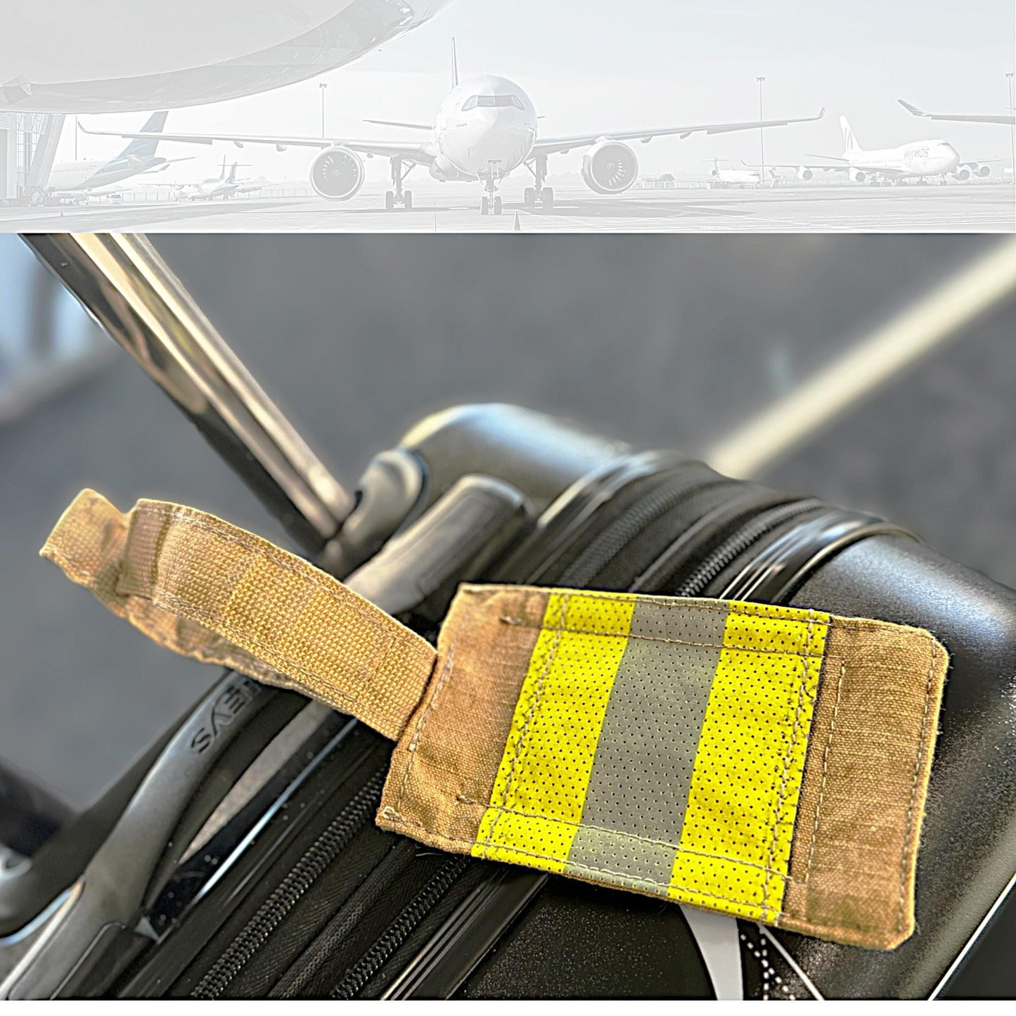 Firefighter Turnout Gear Luggage Tag – Travel Identification Tag