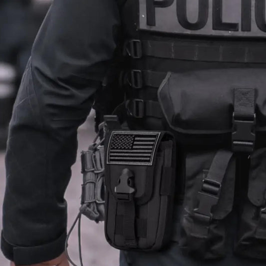 Policemen Phone Pouch MOLLE Clip Belt