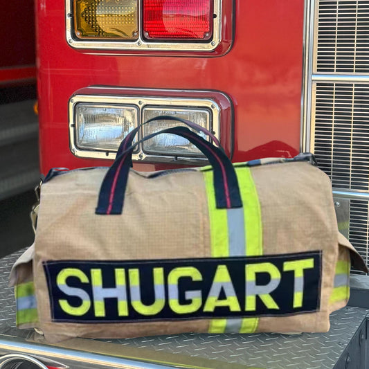 Firefighter Heirloom Travel Bag – Retired Turnout Gear