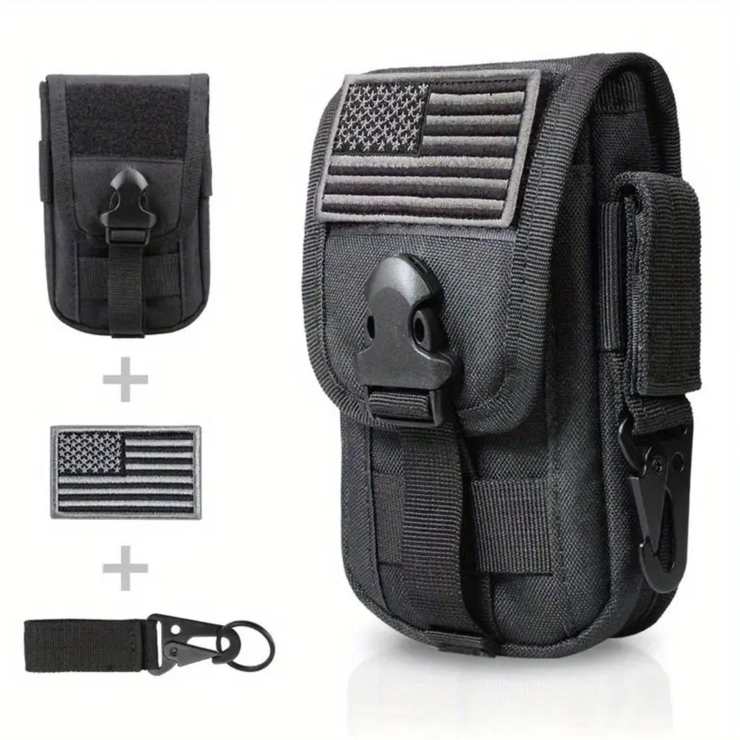 Policemen Phone Pouch MOLLE Clip Belt