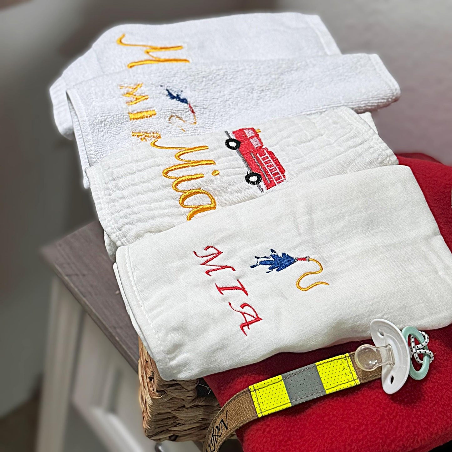 Personalized First Responder Baby Gift