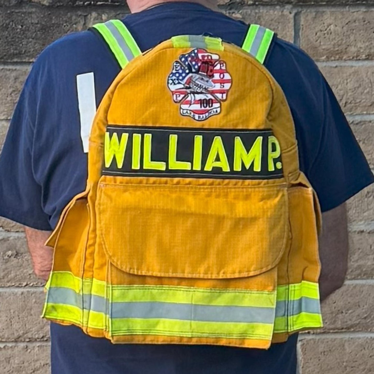 Firefighter Backpack Custom Turnout Gear Bag