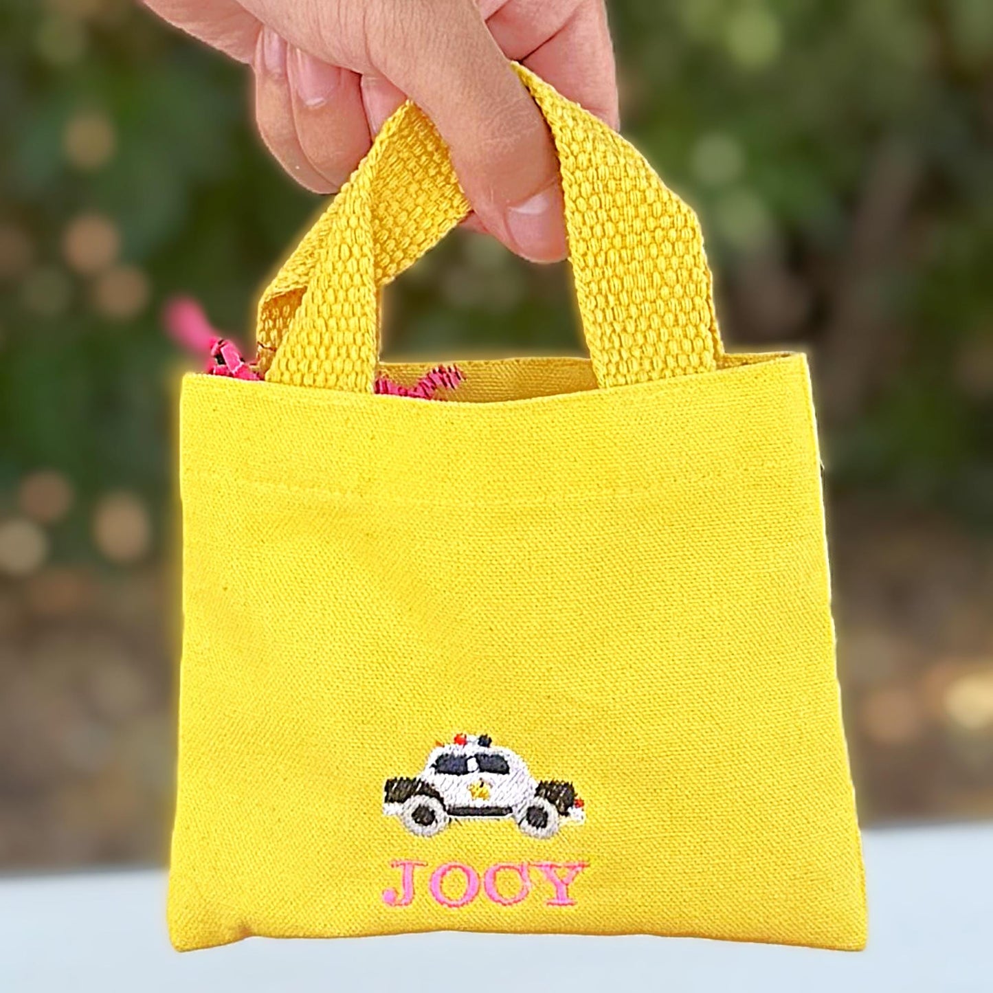First Responder Birthday Party Embroidered Candy Bag