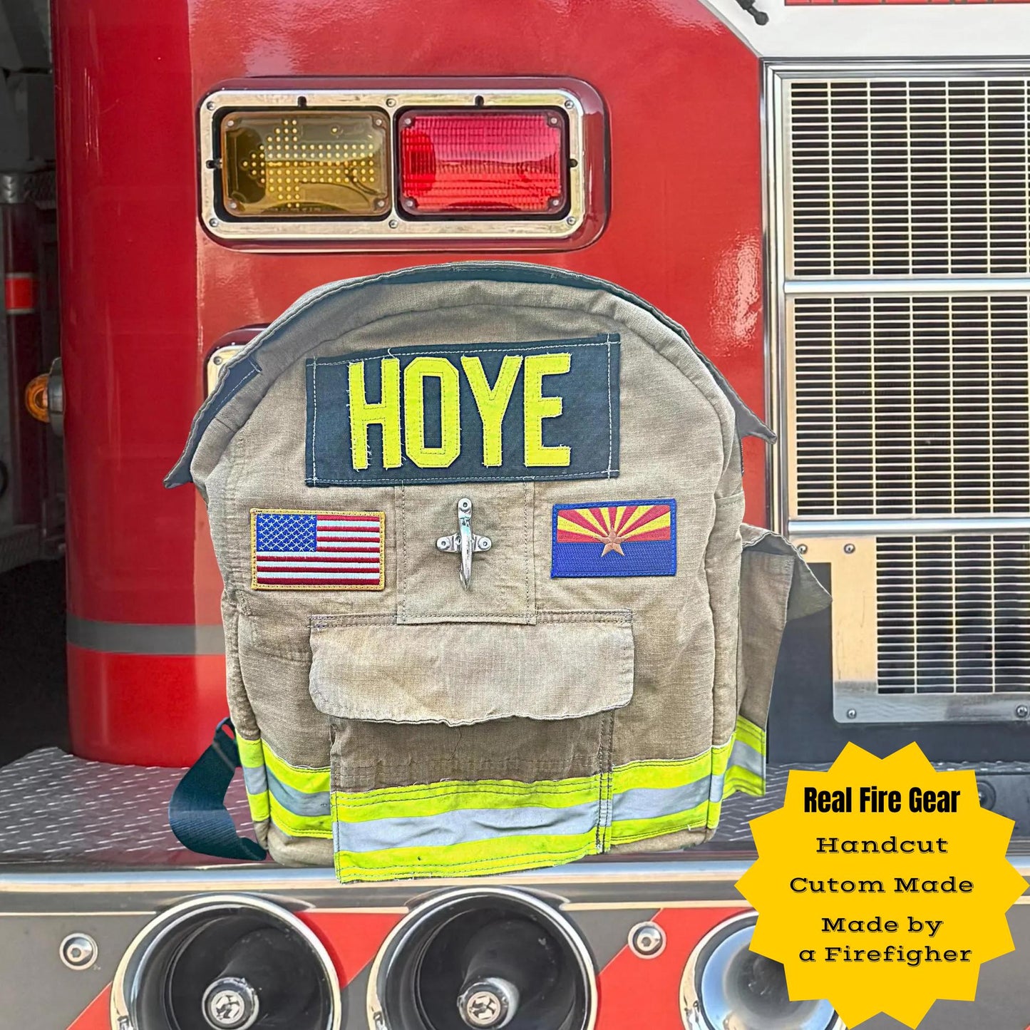 First responder Spacious Personalized Gift Backpack