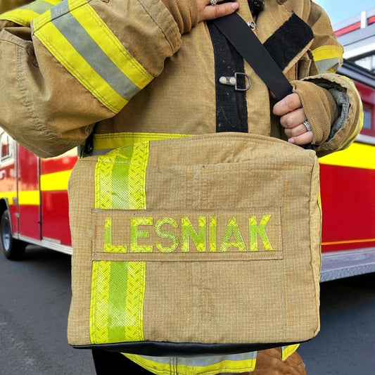 Laptop Personalized Firefighter Organizer Turnout Bag Sling Purse