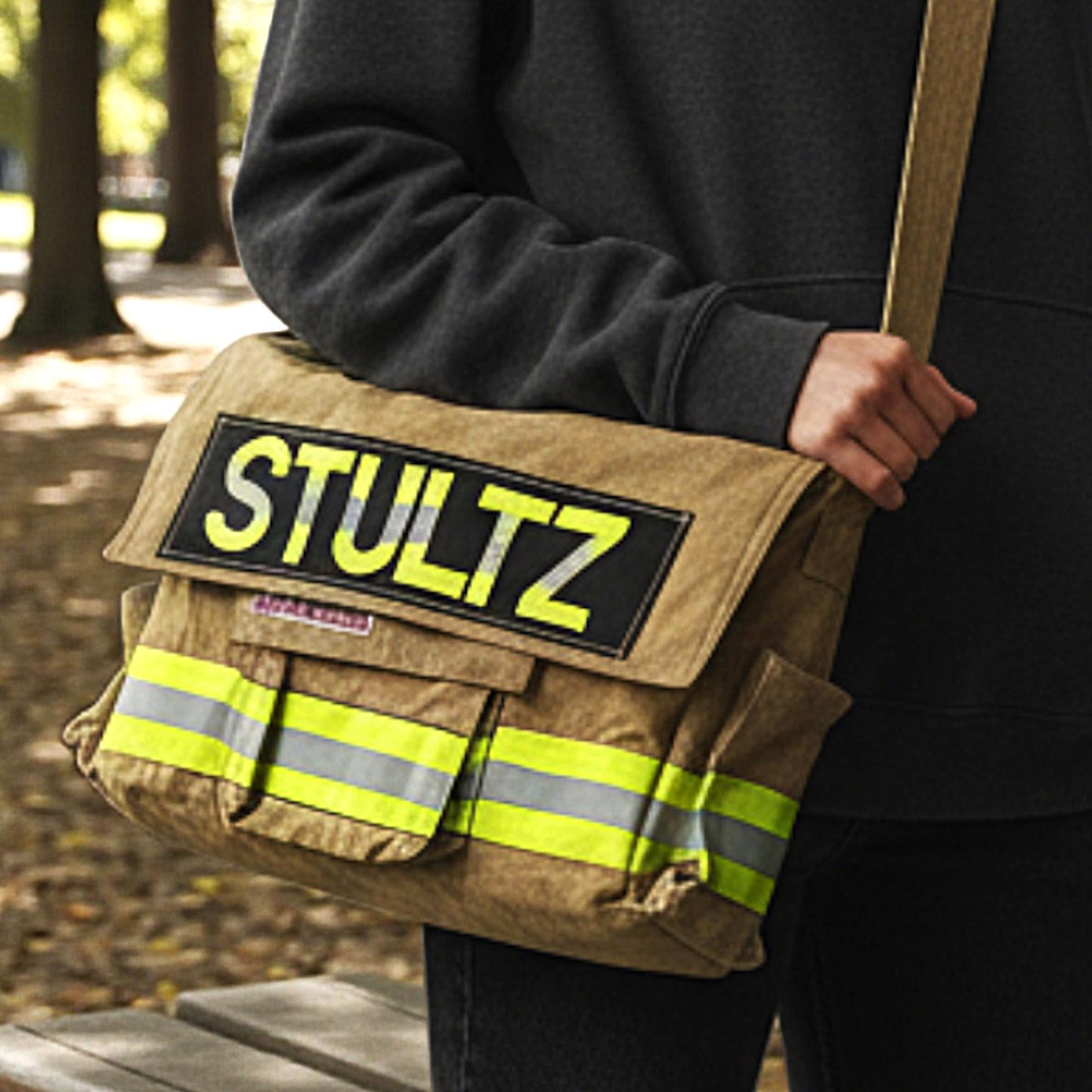 Firefighter Turnout Gear Messenger Bag