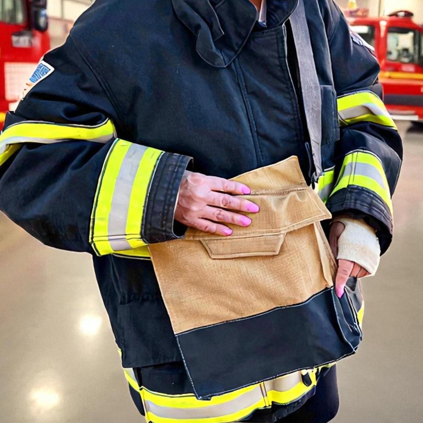 Pocket Bag Fire Gear Crossbody Sling Bag