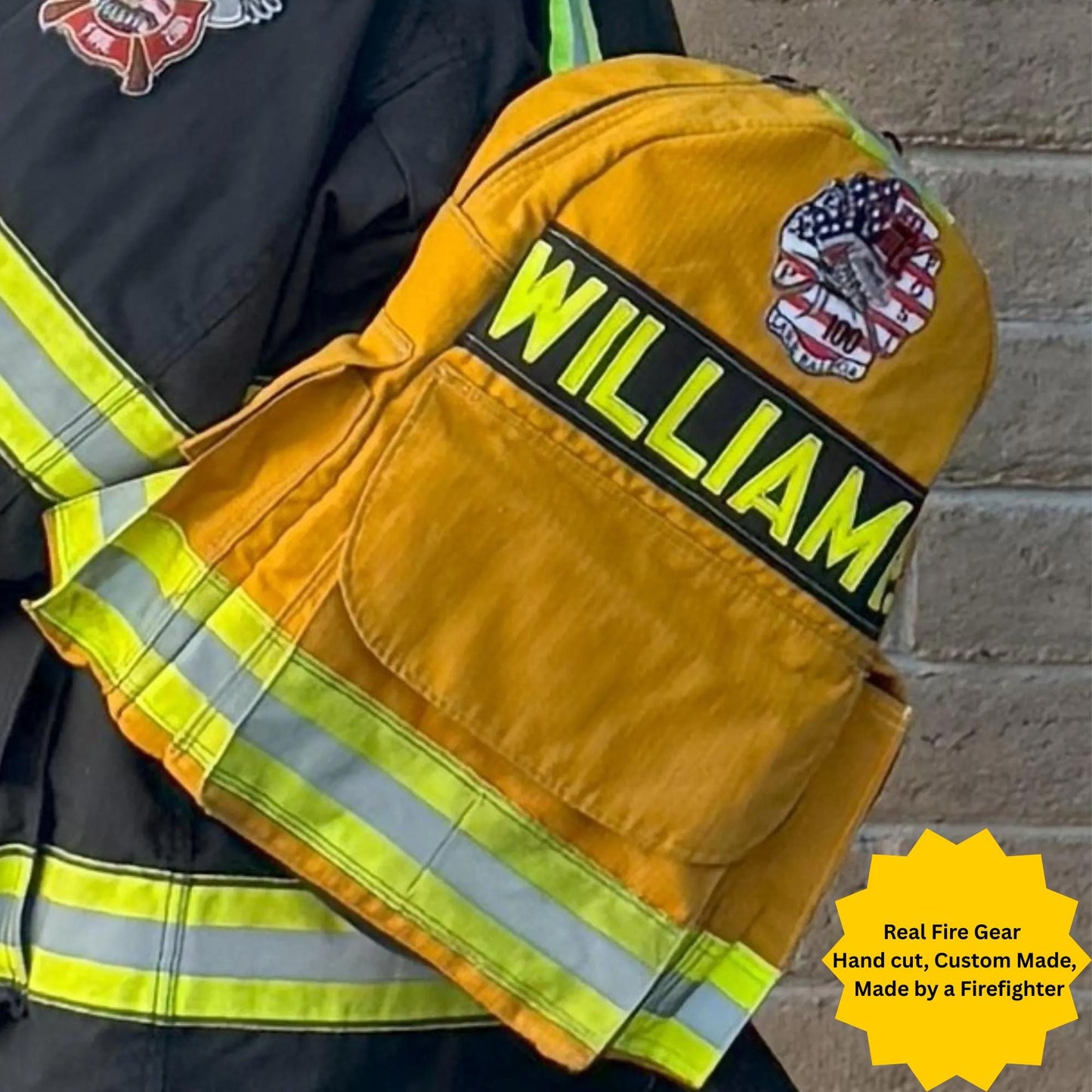 Firefighter Backpack Custom Turnout Gear Bag