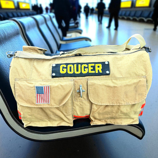 Firefighter Turnout Gear Duffle Bag – Oversized 27" Travel Edition