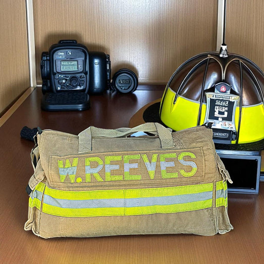 Sturdy Firefighter Duffle Travel Luggage Bag