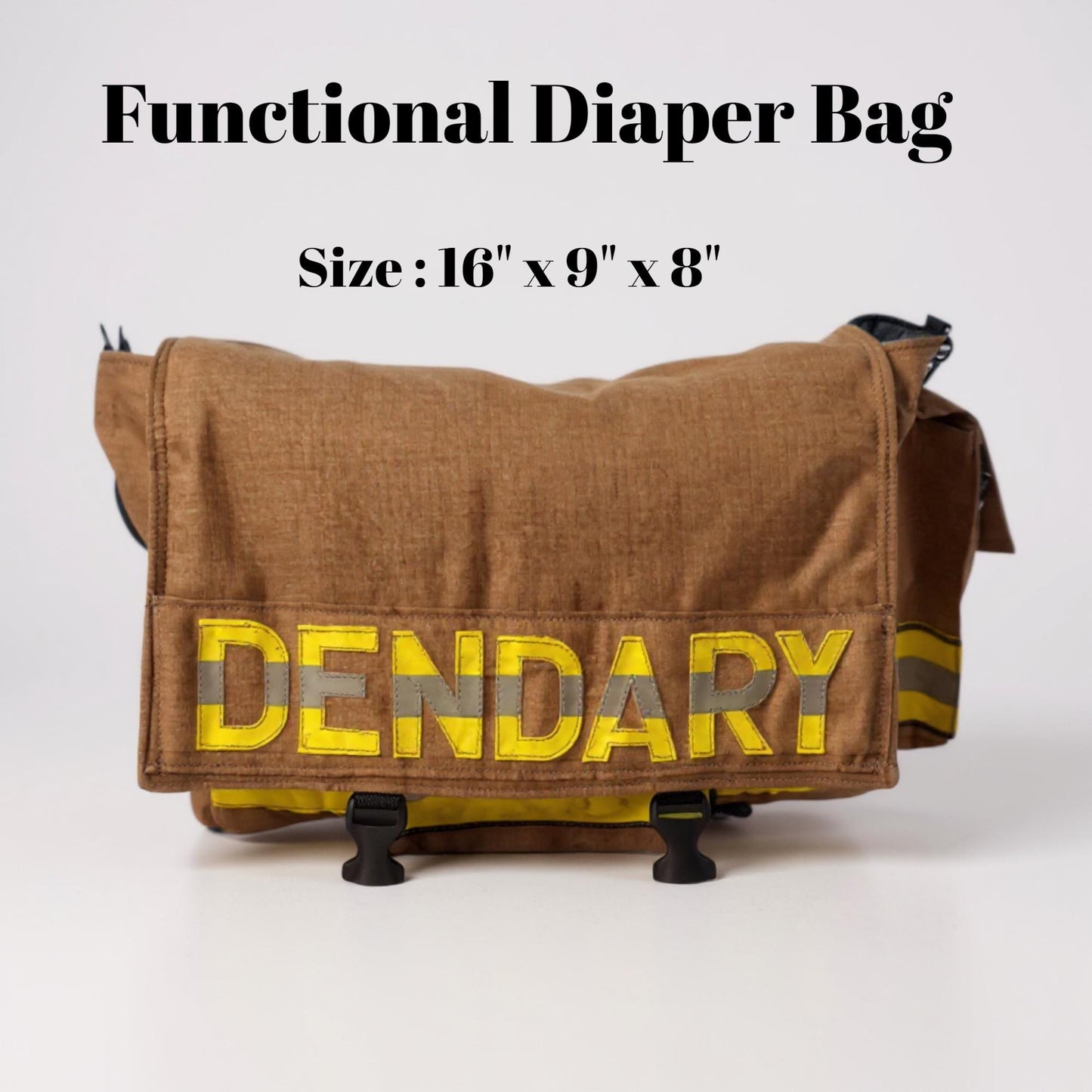 Firefighter Diaper Bag for Fireman