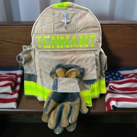 Firefighter Backpack with Glove Holder