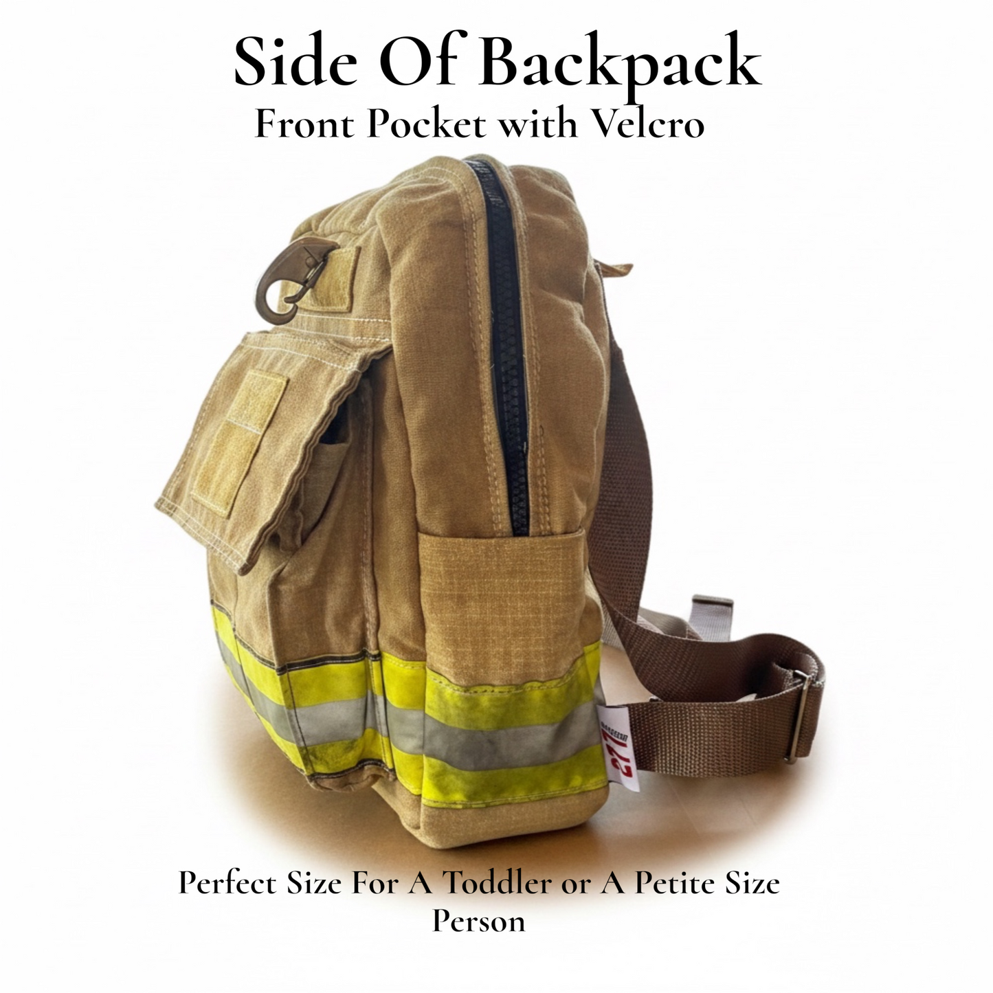 Personalized Kids Firefighter Turnout Gear Backpack