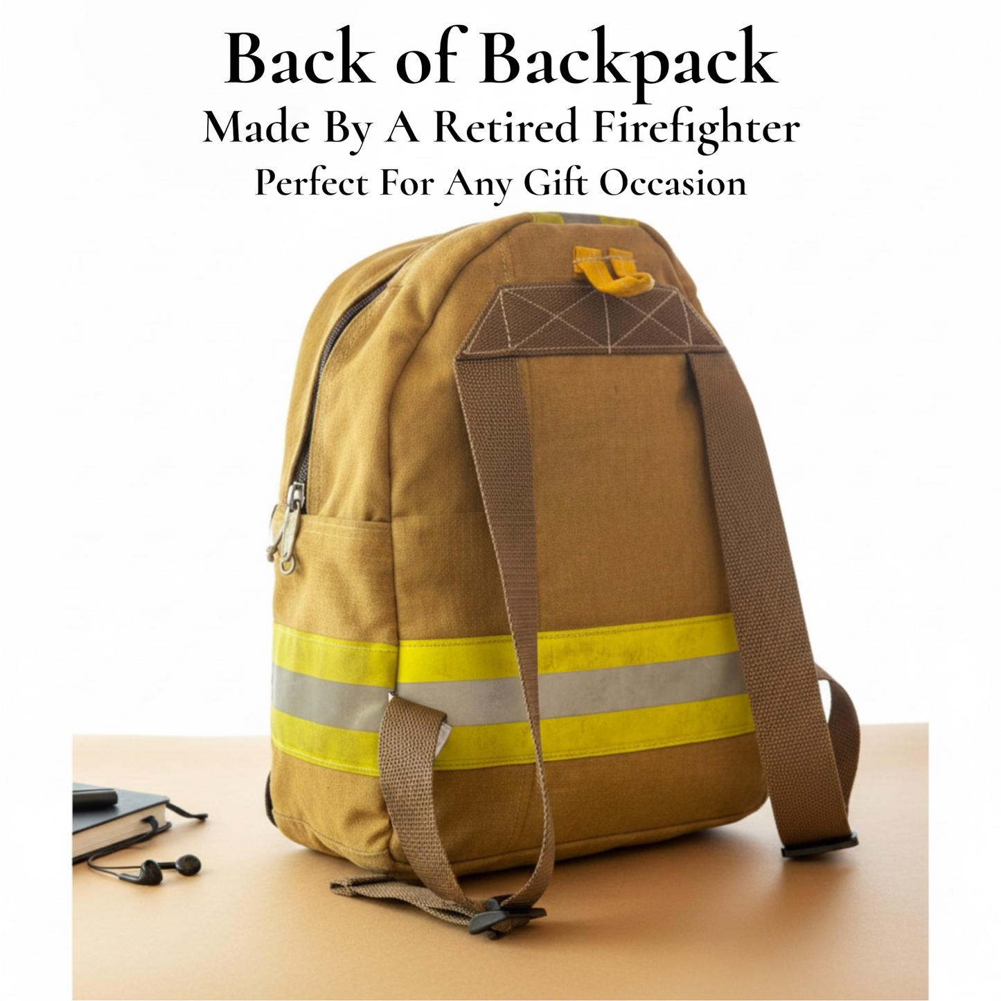 Personalized Kids Firefighter Turnout Gear Backpack