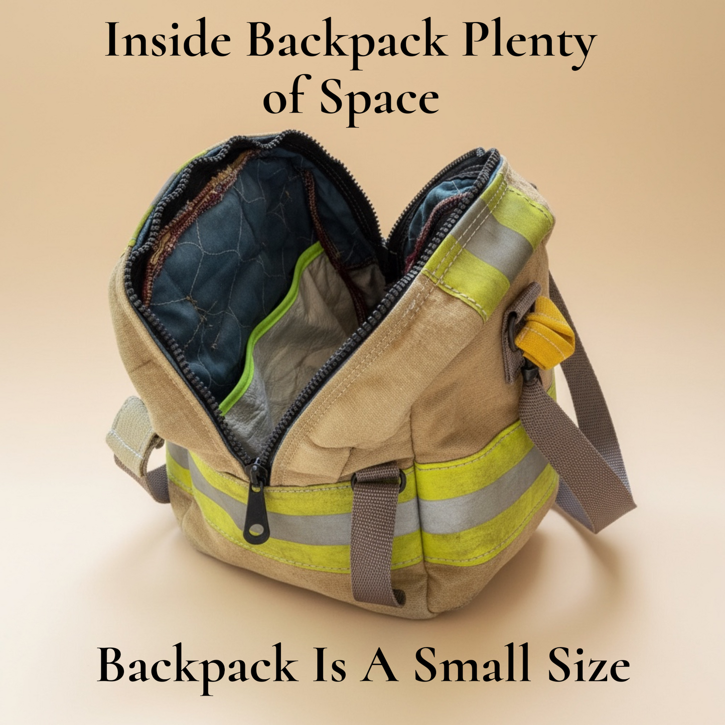 Personalized Kids Firefighter Turnout Gear Backpack