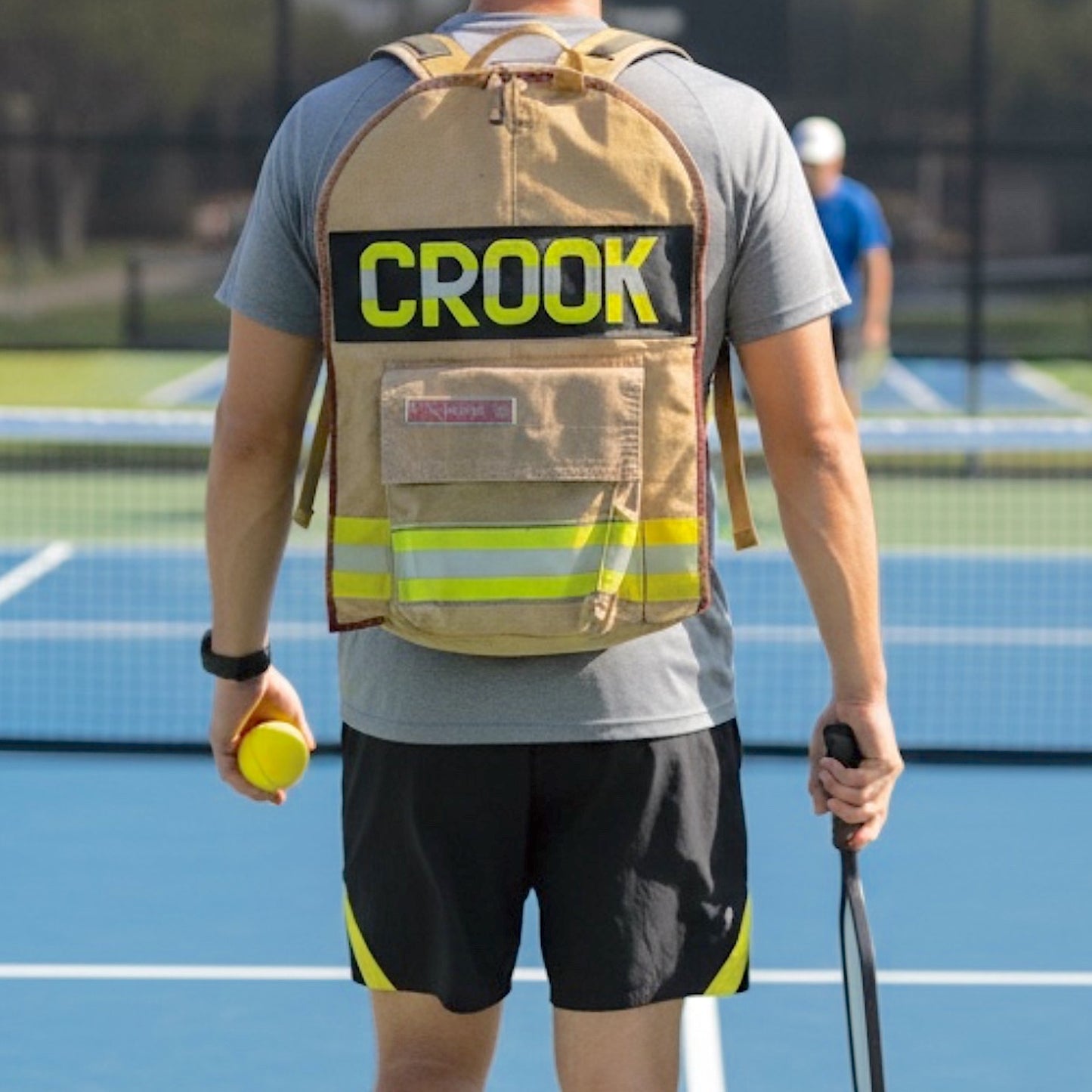 Firefighter Turnout Gear Pickleball Backpack – Personalized Sports Backpack